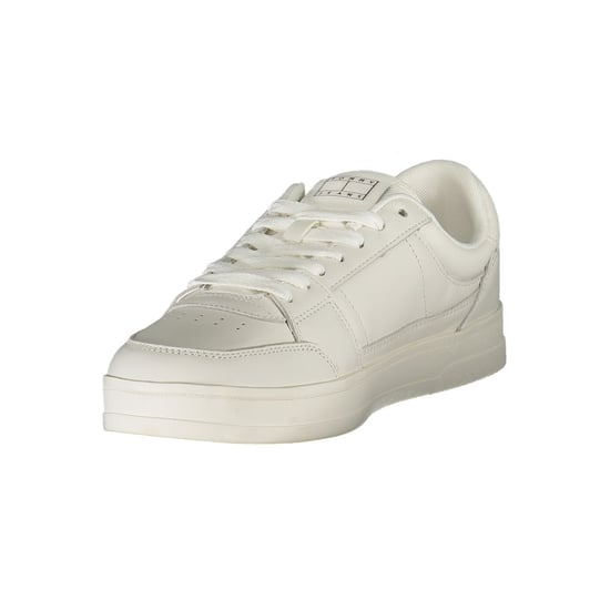 Zapatillas de Hombre de Cuero Blanco Tommy Hilfiger - Image 3