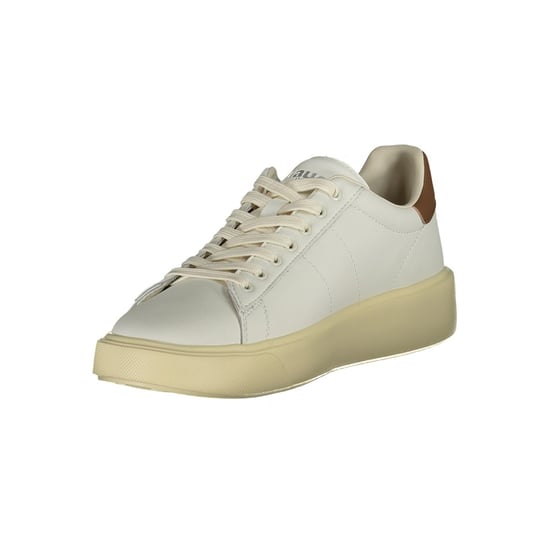 Zapatillas de Hombre de Cuero Blanco Blauer - Image 3