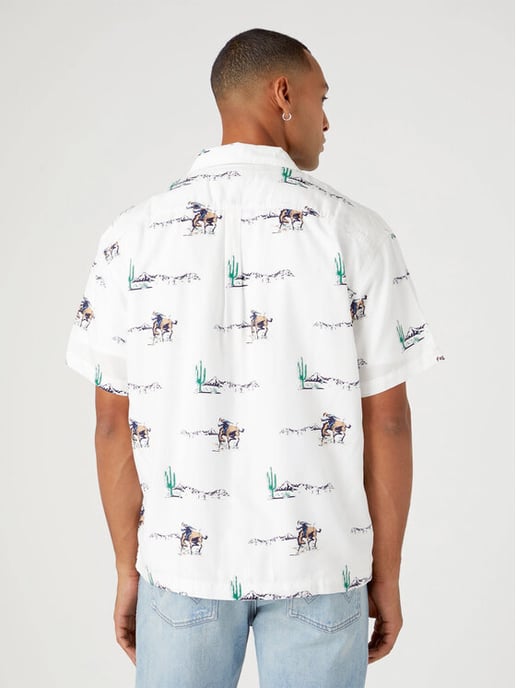 GB - Wrangler - RESORT SHIRT WORN IN WHITE - Image 2
