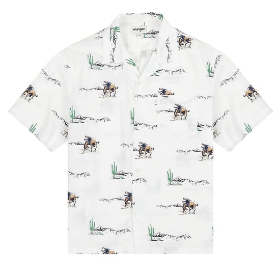 GB - Wrangler - RESORT SHIRT WORN IN WHITE - Image 5