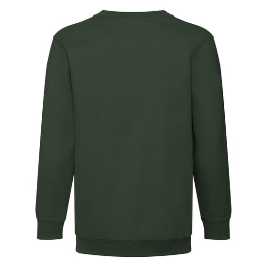 Fruit of the Loom Childrens/Kids Premium Set-in Sweatshirt (Bottle Green) - Image 2