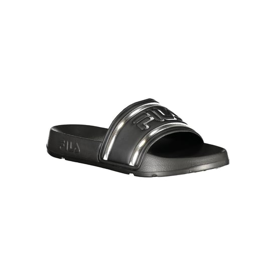 Sandalias Fila Slide con ribete plateado - Image 2