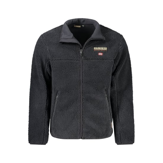 Chaqueta de forro polar Borg con cremallera y cuello alto - Image 1