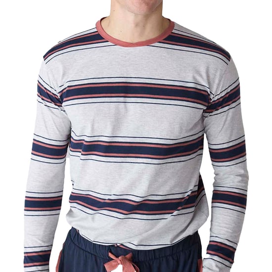 Pijama Algodón Manga Larga JJB12 para Hombre - Image 2