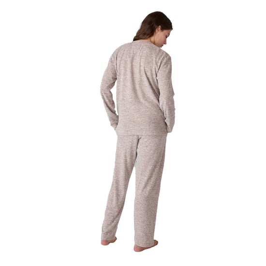 Pijama Manga Larga de Punto Suave JJB5 para Mujer - Image 3