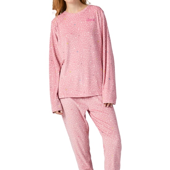 Pijama Terciopelo Manga Larga MU5 para Mujer - Image 2