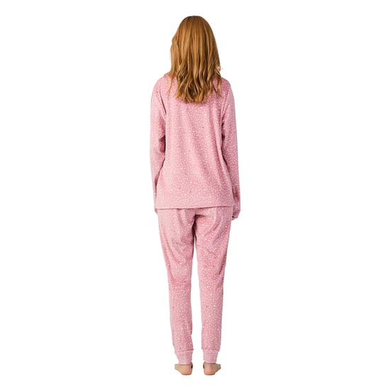 Pijama Terciopelo Manga Larga MU5 para Mujer - Image 3