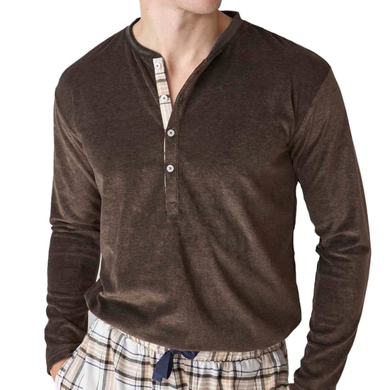 Pijama Terciopelo Manga Larga JJBFP5202 para Hombre - Image 2