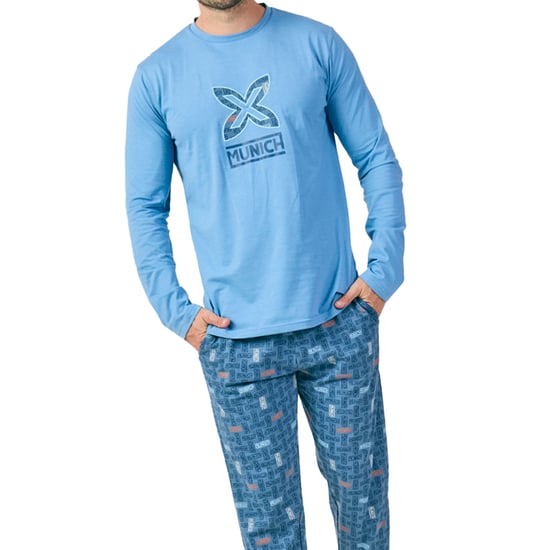 Pijama Manga Larga MU16 para Hombre - Image 2