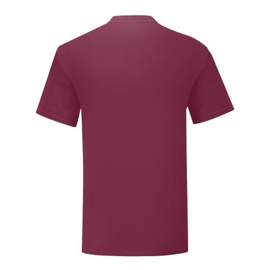 Fruit of the Loom Unisex Adult Iconic T-Shirt (Burgundy) - Image 2