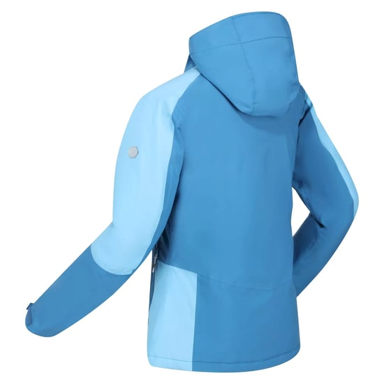 Regatta Womens/Ladies Highton II Stretch Padded Jacket (Vallarta Blue/Ethereal Blue) - Image 4