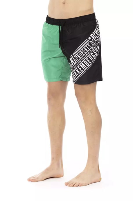 Bikkembergs Pantalones de Baño con Estampado Gráfico - Image 3