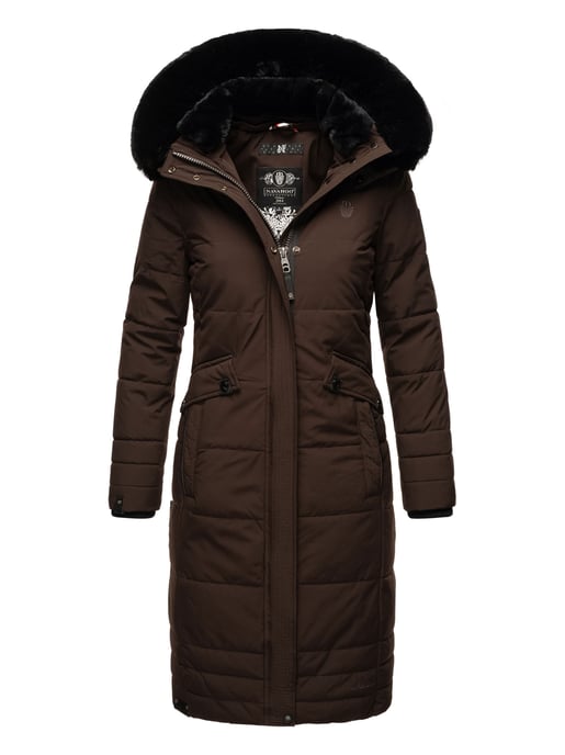 Navahoo Chaqueta de invierno Fahmiyaa para mujer – Larga, Cálida & Funcional con Capucha - Image 1