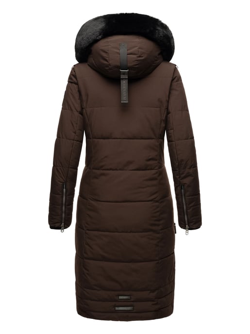 Navahoo Chaqueta de invierno Fahmiyaa para mujer – Larga, Cálida & Funcional con Capucha - Image 4