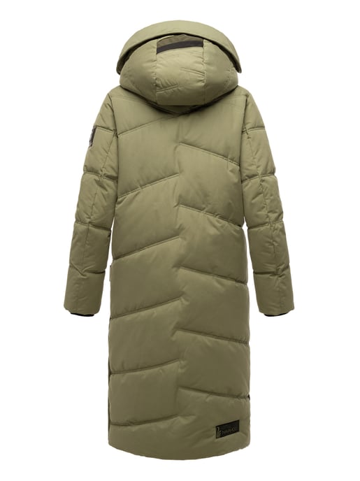 Navahoo abrigo de invierno acolchado para mujer Kuschelmausi – Largo & Muy Cálido - Image 4