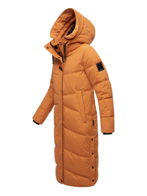 Navahoo abrigo de invierno acolchado para mujer Kuschelmausi – Largo & Muy Cálido - Image 3