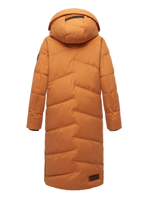 Navahoo abrigo de invierno acolchado para mujer Kuschelmausi – Largo & Muy Cálido - Image 4