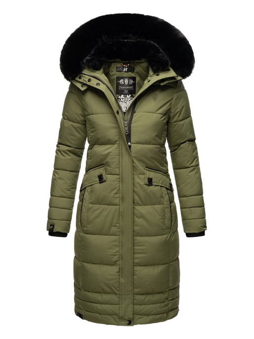 Navahoo Chaqueta de invierno Fahmiyaa para mujer – Larga, Cálida & Funcional con Capucha - Image 1