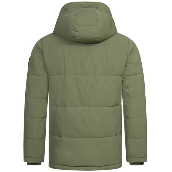Alessandro Salvarini Chaqueta de Invierno Hombre Acolchada AS-457 – 2en1 Con Forro Polar Extraíble & Doble Capucha - Image 5