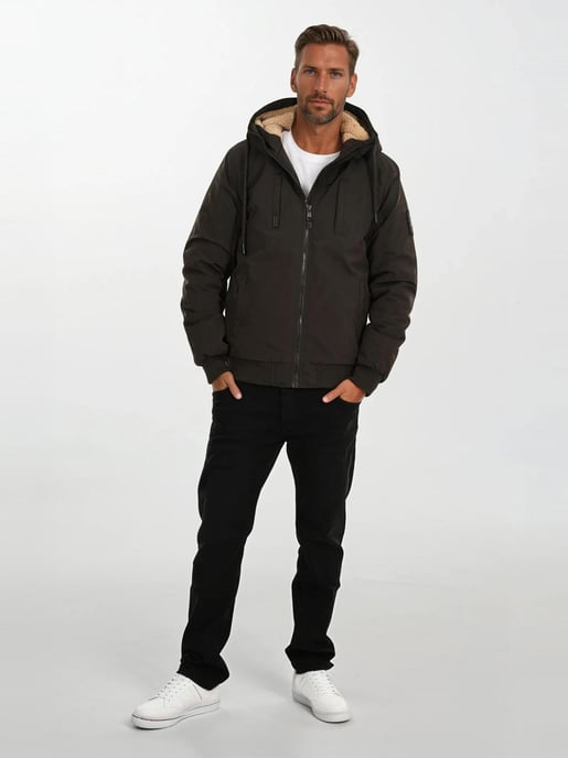 Alessandro Salvarini Chaqueta de Invierno Hombre AS-431 – Cálida Con Forro de Borreguito & Capucha - Image 6