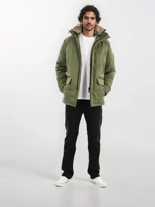 Alessandro Salvarini Chaqueta de Invierno Hombre AS-456 – Elegante, Impermeable Con Capucha Desmontable - Image 6