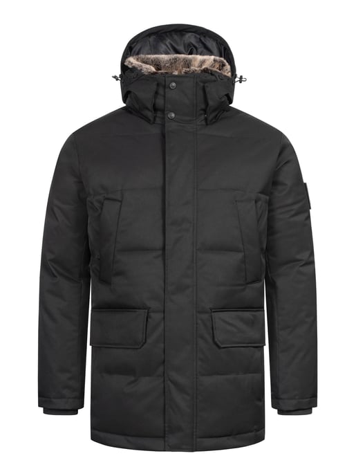 Alessandro Salvarini Chaqueta de Invierno Hombre AS-456 – Elegante, Impermeable Con Capucha Desmontable - Image 2