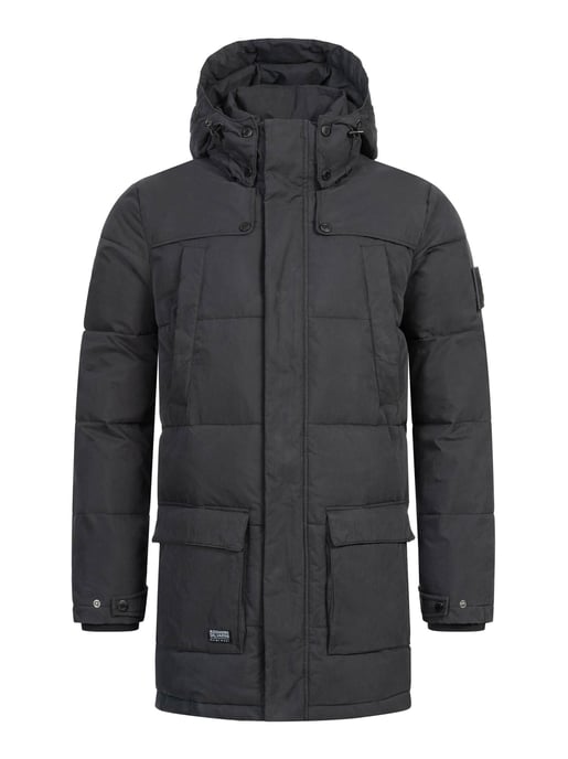 Alessandro Salvarini Chaqueta de Invierno Hombre AS-458 – Parka Clásica Con Forro Polar & Capucha Desmontable - Image 2
