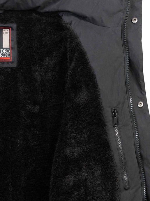 Alessandro Salvarini Chaqueta de Invierno Hombre AS-458 – Parka Clásica Con Forro Polar & Capucha Desmontable - Image 5