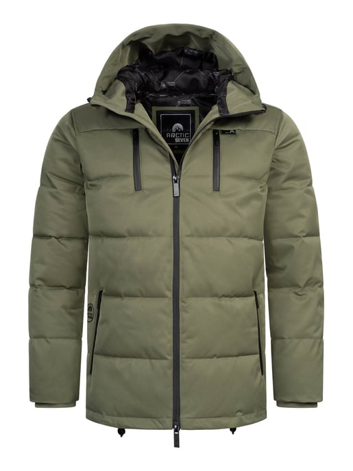Arctic Seven Chaqueta de Invierno Hombre Acolchada AS-455 – Robusta Con Capucha & Protección Climática - Image 5
