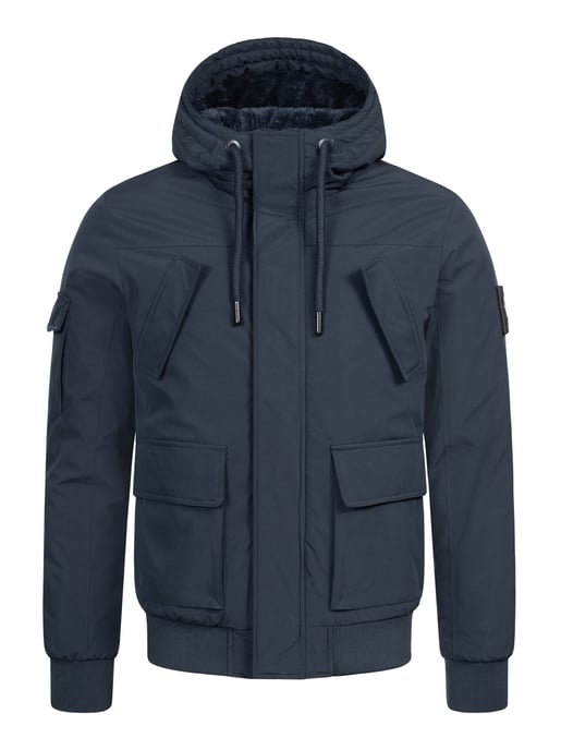Alessandro Salvarini Chaqueta de Invierno Hombre AS-432 – Clásica Con Capucha & Forro Polar - Image 2