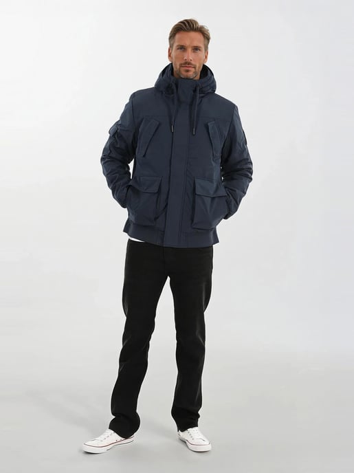 Alessandro Salvarini Chaqueta de Invierno Hombre AS-432 – Clásica Con Capucha & Forro Polar - Image 6