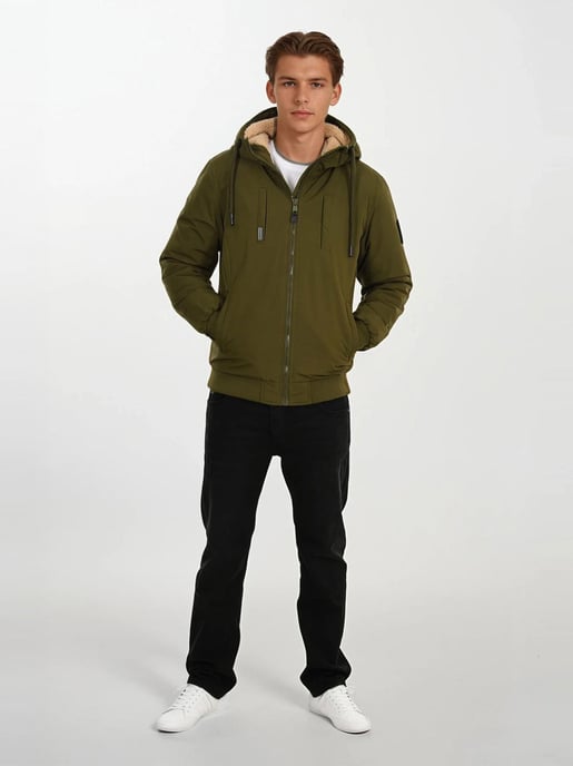 Alessandro Salvarini Chaqueta de Invierno Hombre AS-431 – Cálida Con Forro de Borreguito & Capucha - Image 6
