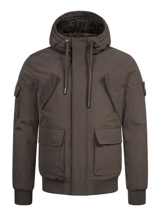 Alessandro Salvarini Chaqueta de Invierno Hombre AS-432 – Clásica Con Capucha & Forro Polar - Image 2