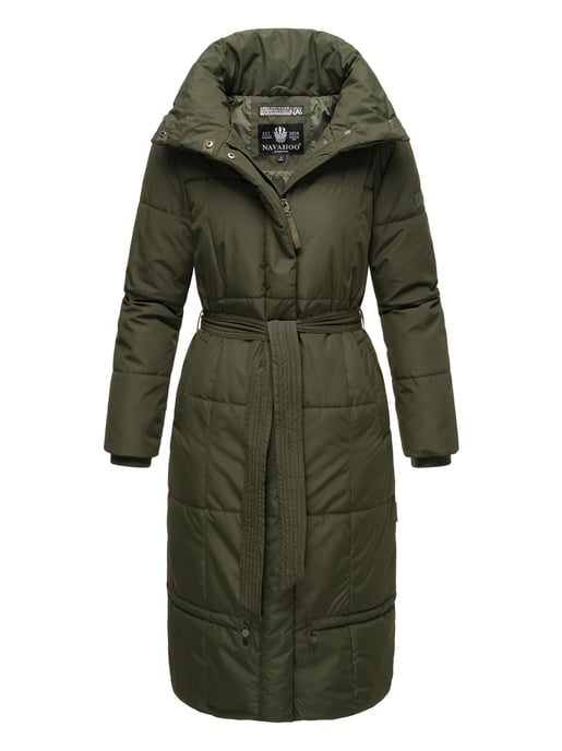 Marikoo abrigo de invierno para mujer Mirenaa – Largo & Elegante - Image 1