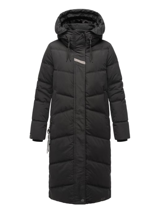 Navahoo abrigo de invierno acolchado para mujer Kuschelmausi – Largo & Muy Cálido - Image 2