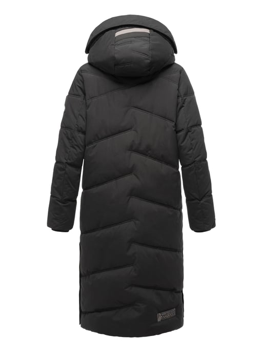 Navahoo abrigo de invierno acolchado para mujer Kuschelmausi – Largo & Muy Cálido - Image 4