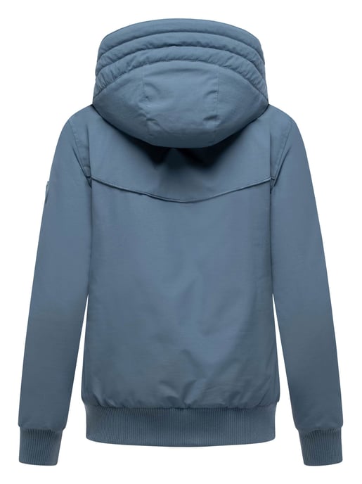 Chaqueta de invierno Marikoo Mooni 16 para mujer estilo bomber con capucha - Image 3