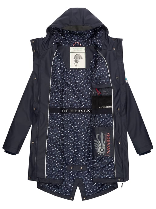 Navahoo abrigo impermeable para mujer Tropical Stormoo – Elegante & Resistente al Agua - Image 6