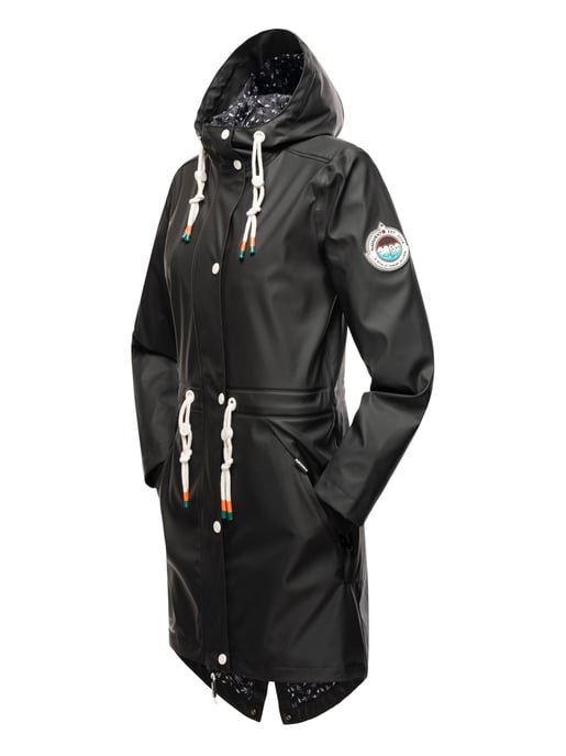 Navahoo abrigo impermeable para mujer Tropical Stormoo – Elegante & Resistente al Agua - Image 4