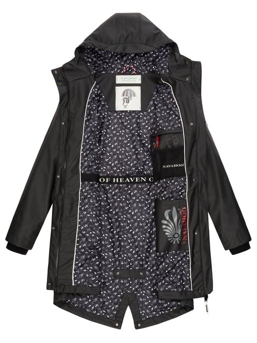 Navahoo abrigo impermeable para mujer Tropical Stormoo – Elegante & Resistente al Agua - Image 6