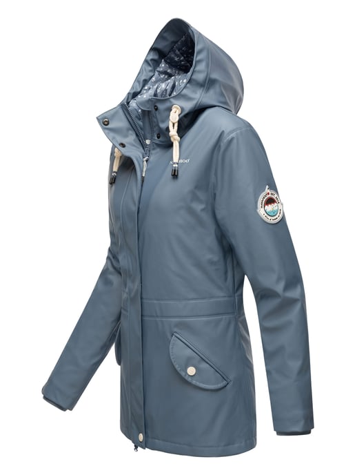 Navahoo abrigo impermeable para mujer Oceans Heart – Elegante & Funcional - Image 3