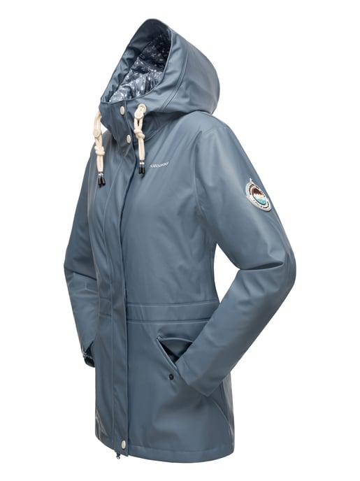 Navahoo abrigo impermeable para mujer Oceans Heart – Elegante & Funcional - Image 4