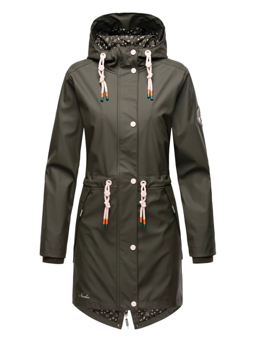 Navahoo abrigo impermeable para mujer Tropical Stormoo – Elegante & Resistente al Agua - Image 2