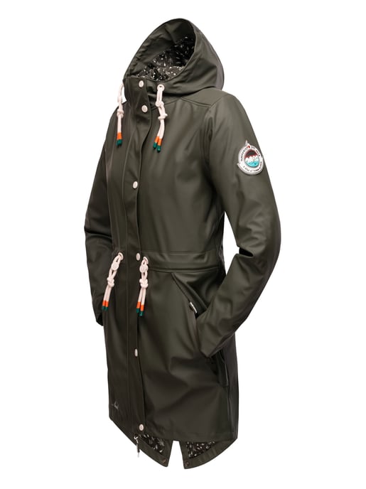 Navahoo abrigo impermeable para mujer Tropical Stormoo – Elegante & Resistente al Agua - Image 4