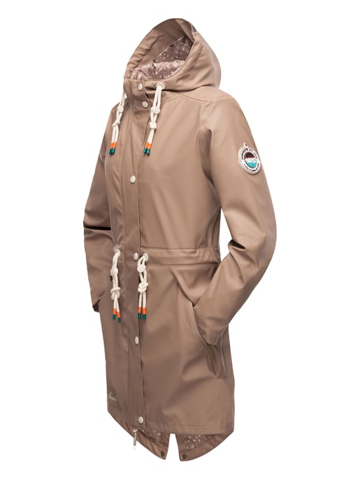 Navahoo abrigo impermeable para mujer Tropical Stormoo – Elegante & Resistente al Agua - Image 4