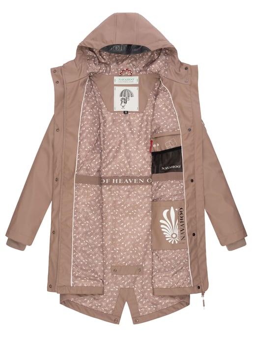 Navahoo abrigo impermeable para mujer Tropical Stormoo – Elegante & Resistente al Agua - Image 6
