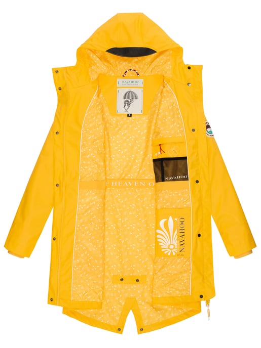 Navahoo abrigo impermeable para mujer Tropical Stormoo – Elegante & Resistente al Agua - Image 6