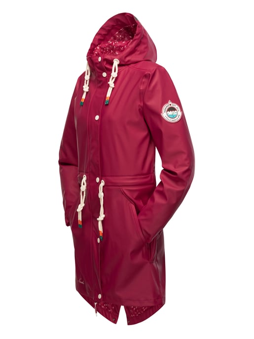 Navahoo abrigo impermeable para mujer Tropical Stormoo – Elegante & Resistente al Agua - Image 4