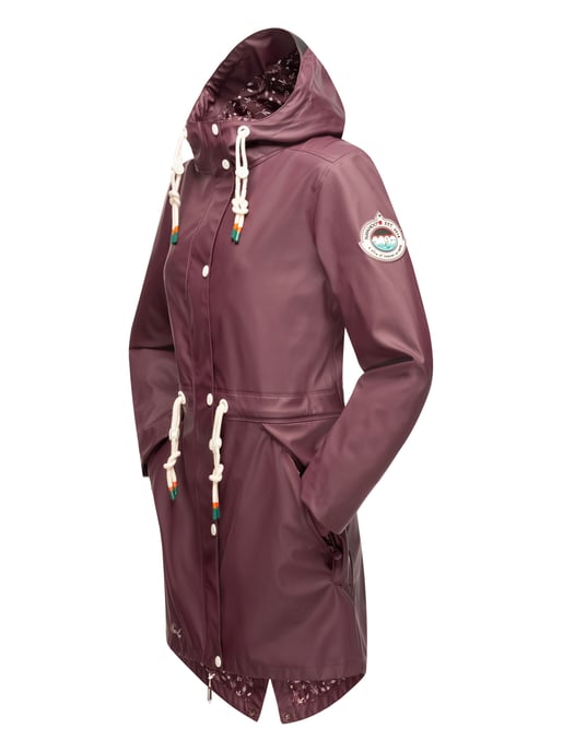Navahoo abrigo impermeable para mujer Tropical Stormoo – Elegante & Resistente al Agua - Image 4
