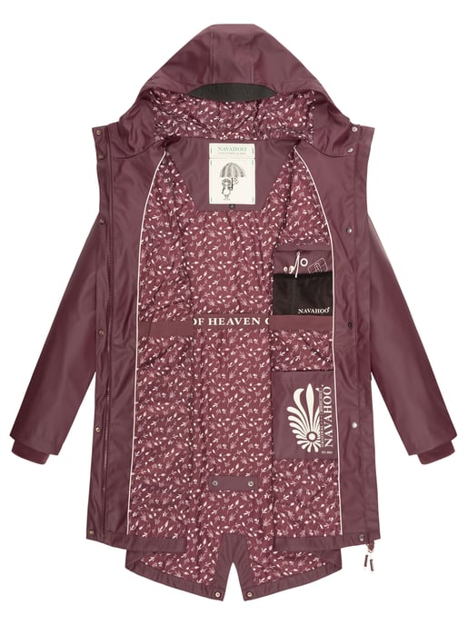 Navahoo abrigo impermeable para mujer Tropical Stormoo – Elegante & Resistente al Agua - Image 6